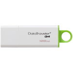 Kingston  128GB USB 3.0 DataTraveler I G4 (White + Green)  EAN: '740617220483