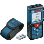 Telemetru cu laser Bosch Professional GLM 40, 40 m, ± 1.5 mm precizie, 635 nm dioda laser, IP 54, Bosch