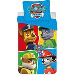 Set lenjerie pat copii SunCity Paw Patrol Team Blue