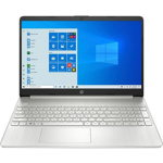 Laptop HP 15s-eq2016nq, AMD Ryzen 3 5300U pana la 3.8GHz, 15.6" Full HD, 8GB, SSD 512GB, AMD Radeon Graphics, Windows 10 Home, argintiu