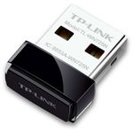 Adaptor wireless TP-Link TL-WN725N 2.4 GHz compatibil cu DVR Hikvision seria iDS, Tp-Link