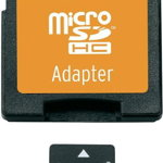 Card memorie Intenso Micro SDHC 4GB Clasa 4 + Adaptor SD, Intenso