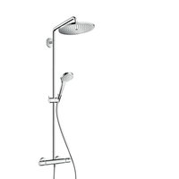 Coloana de dus Hansgrohe, Croma Select S 280, cu baterie dus termostata, 1 jet, crom