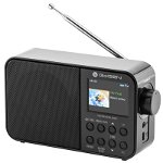 Radio portabil GoGEN DAB 500 BTC cu tuner DAB+ si FM, 1W, Bluetooth, LCD color, baterie 2000 mAh, GoGEN