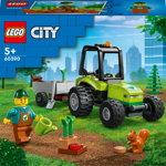 Tractor LEGO City în parc (60390), LEGO