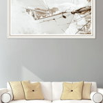 Tablou Framed Art Yachting Sepia