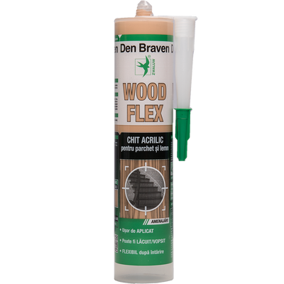 Chit Acrilic pentru Parchet Woodflex, Pin, 280 ml, Den Braven, Den Braven