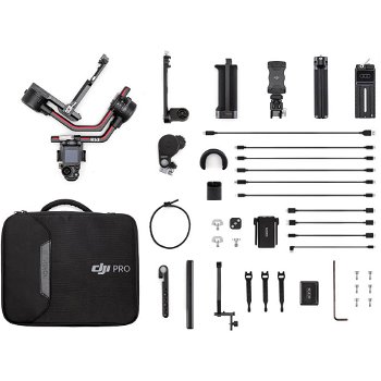DJI Stabilizator DJI Ronin S2 Pro Combo, 3 Axe, Active Track, 3D Auto Focus, SuperSmooth, Time Tunnel, Carbon, DJI
