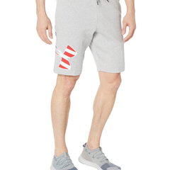 Imbracaminte Barbati Under Armour Freedom Rival Big Flag Logo Shorts Steel Light HeatherNone, Under Armour