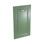 Front pentru masina de spalat vase 45cm MDF verde drept, Spectral Mobila