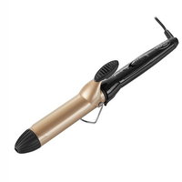 Ondulator de Par 32mm 120W PTC Tehnologie Ceramica Negru / Auriu, Adler