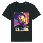 Tricou Barbati Negru "Ice Cube" Engros, 
