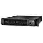 UPS APC Smart-UPS SRT online dubla-conversie 3000VA / 2700W 8 conectori C13 2 conectori C19 extended runtime, baterie APCRBC140,rackabil,placa SRT3000, APC