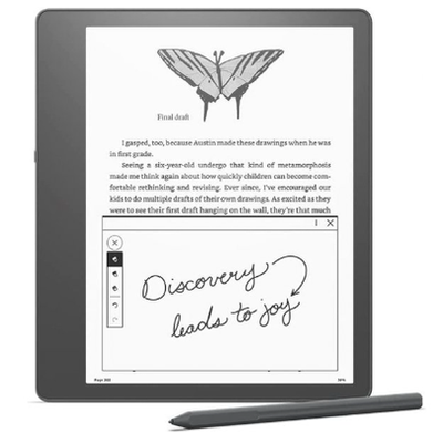 eBook Amazon Kindle Scribe (2024) Premium Pen, 10.2 inch, 16GB, Tungsten Grey