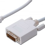 Cablu Assmann, Mini Displayport/DVI-D, 2m, Alb, Digitus