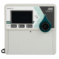Programator automat pentru sisteme de irigare, 24V, 6 zone, 4 programe, ZENIT VISION cu Bluetooth 5.0, HIDROS