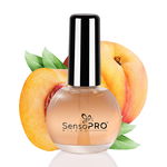 Ulei Cuticule cu Pensula Peach SensoPRO, 15 ml, SensoPRO Milano