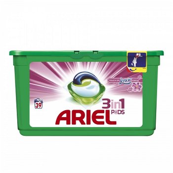 Ariel Detergent gel capsule Pods Touch of Lenor 81556771, 39 buc x 29ml, ARIEL