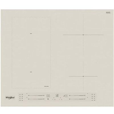 Plita electrica incorporabila, Whirlpool, 4 zone de gatit, 59 cm, Alb