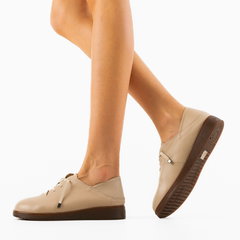 Pantofi Casual Heleg Bej, Botinelli