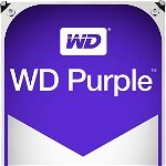 Hard Disk Desktop Western Digital WD Purple Surveillance 6TB 5400RPM SATA3 64MB, Western Digital