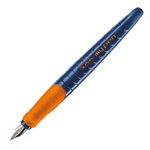 Stilou albastru inchis/portocaliu penita M HERLITZ my.pen, HERLITZ