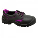 Lahti Pro Pantofi de lucru din piele pentru femei negru și violet mărimea 40 (L3041340), Lahti Pro