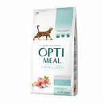 Hrana uscata pentru pisici sterilizate si castrate, Optimeal, 10 kg