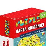 Harta Romaniei: Puzzle, DPH, 5-7 ani +, DPH