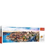 Puzzle Porto panorama Portugalia 500 de piese, Trefl, Trefl
