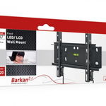 Suport TV de perete Barkan E20B, 12   - 37  , fix, max. 40Kg, Negru