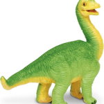 Figurina - Pui de brachiosaurus, Verde, cm