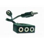 Cablu audio Gembird Cablu prelungitor audio microfon si casti 1m bulk, Gembird