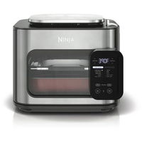 Multicooker Ninja Combi 11in1 SFP700, 1780 W, capacitate 12.5l, functie AirFryer si cuptor, 8 portii simultan, 11 functii principale de gatit, program dospire, SlowCook, Combi Cooker & buton SmartSwitch, tava cu invelis ceramic, gri