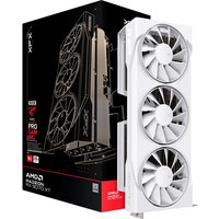 Placa Video Swift AMD Radeon RX 9070 XT White Triple fan Gaming Edition 16GB GDDR6 256-bit, XFX