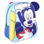Ghiozdan Disney, Mickey Mouse 3D Premium Multicolor 31cm