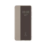 Husa Book Huawei Smart View pentru Huawei P40 Kaki