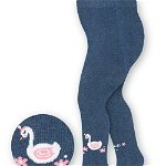 Ciorapi bebelusi bumbac jeans cu lebada Steven S071-347, Steven