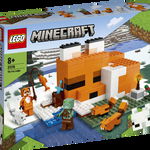 Vizuina Vulpilor Lego Minecraft, +8 ani, 21178, Lego, 