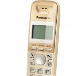 Telefon Panasonic KX-TG2511PDJ, display LCD, memorie 50 numere, 5 melodii, Bej, Panasonic
