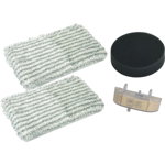 Kit de inlocuire 2 lavete de sters pe jos din microfibra + 1 cartus anti-calcar + 1 filtru Rowenta ZR005801