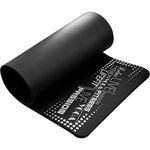 Saltea fitnes/yoga/pilates EXCLUSIVE, 100 x 60 x 1 cm, negru