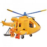 Jucarie Simba Elicopter Fireman Sam Wallaby 2 cu figurine si accesorii, 