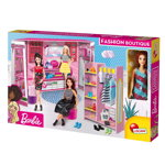 Set de joaca cu papusa Barbie, Lisciani, Fashion Boutique, Lisciani