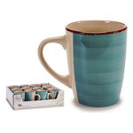 Hrnek Turquoise Gresie (8,5 x 10,5 x 12,5 cm), BigBuy Home