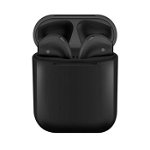 Casti Bluetooth SIKS® Wireless Stereo, Profesionale, sunet 3D, Touch Control, Handsfree, compatibile cu Apple si Android, Negru, SIKS
