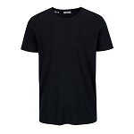 Tricou bleumarin cu garnitura neagra Selected Homme Movo, Selected Homme