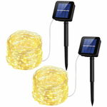 Lampa solara decorativa Mpow, 10 m, 100 LED-uri rezistente la apa