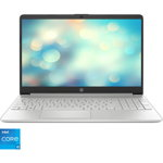 Laptop HP 15s-fq2012nq cu procesor Intel® Core™ i5-1135G7 pana la 4.20 GHz, 15.6", Full HD, 16GB, 512GB SSD, Intel® Iris® Xᵉ Graphics, Free DOS, Natural Silver