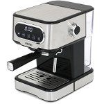 Espressor de cafea Star-Light manual EMD-1511TW, 15 Bar, 1100W, Display LED, Control touch, 1.5l, Inox